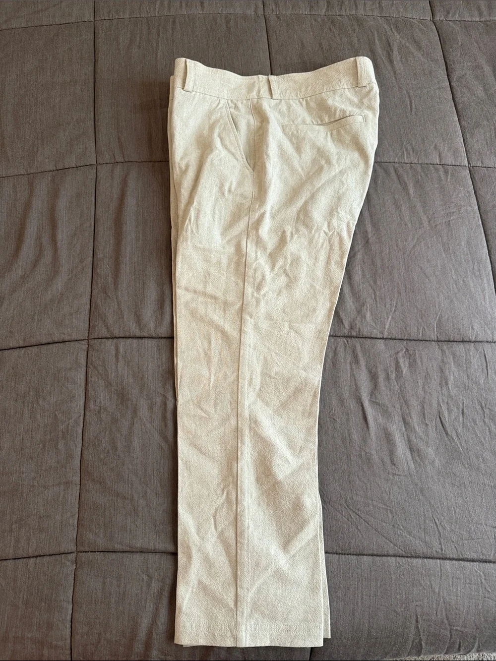 iloveugly slim fit linen pants